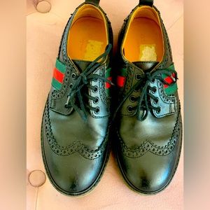 Kids authentic Gucci dress shoes.